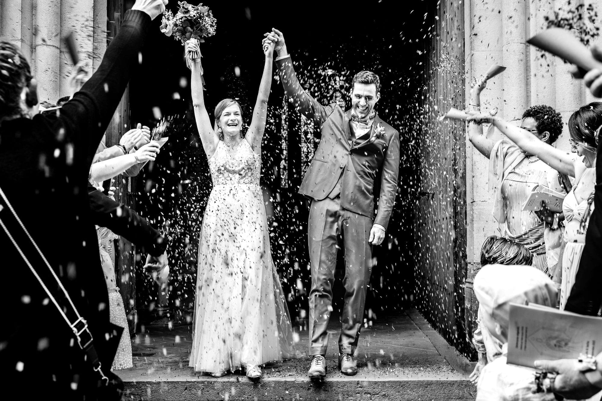 Pourquoi le noir et blanc raconte si bien un mariage
