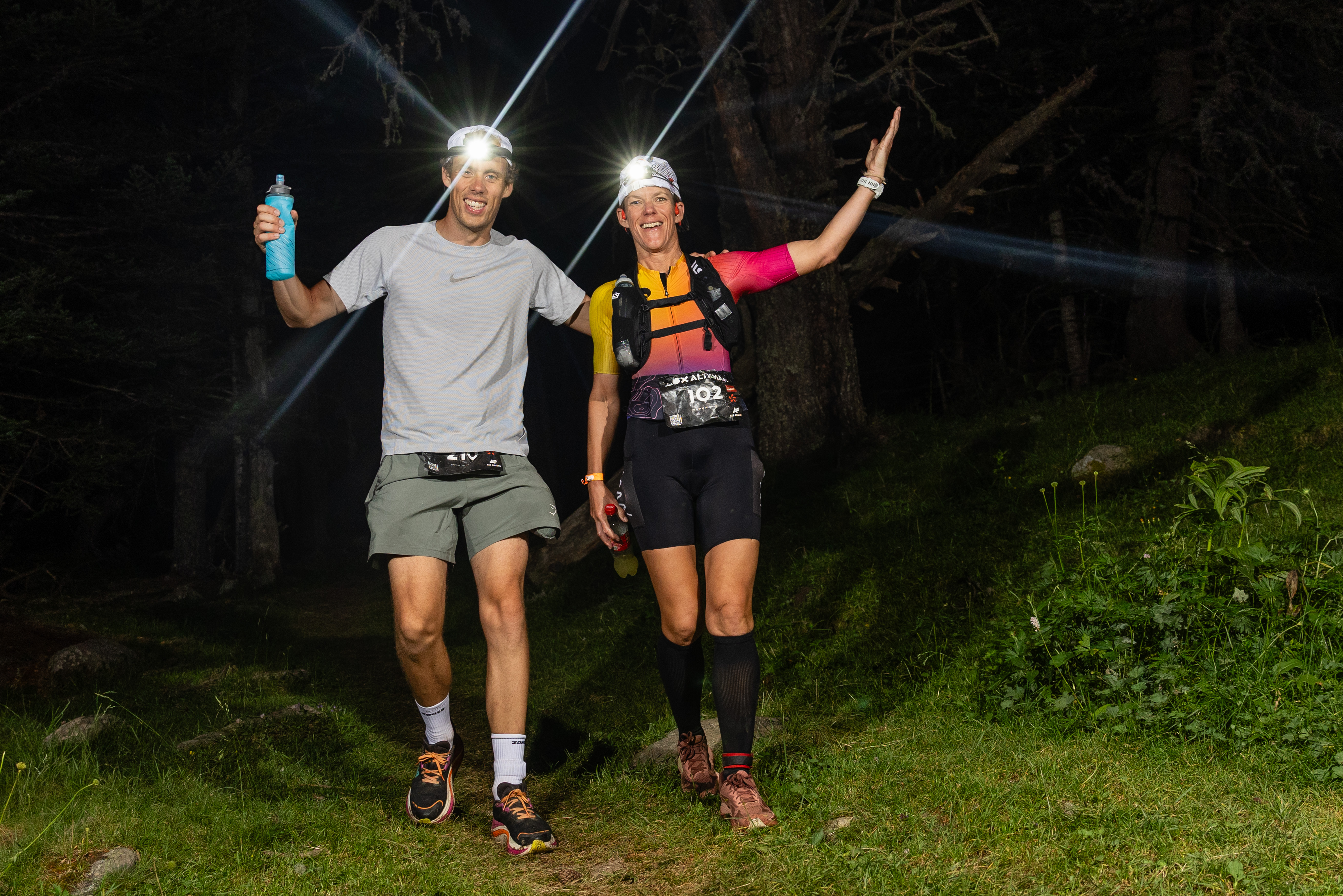 Paysage montagne lors de l'Altriman triathlon 2026 — photographe sportif Occitanie
