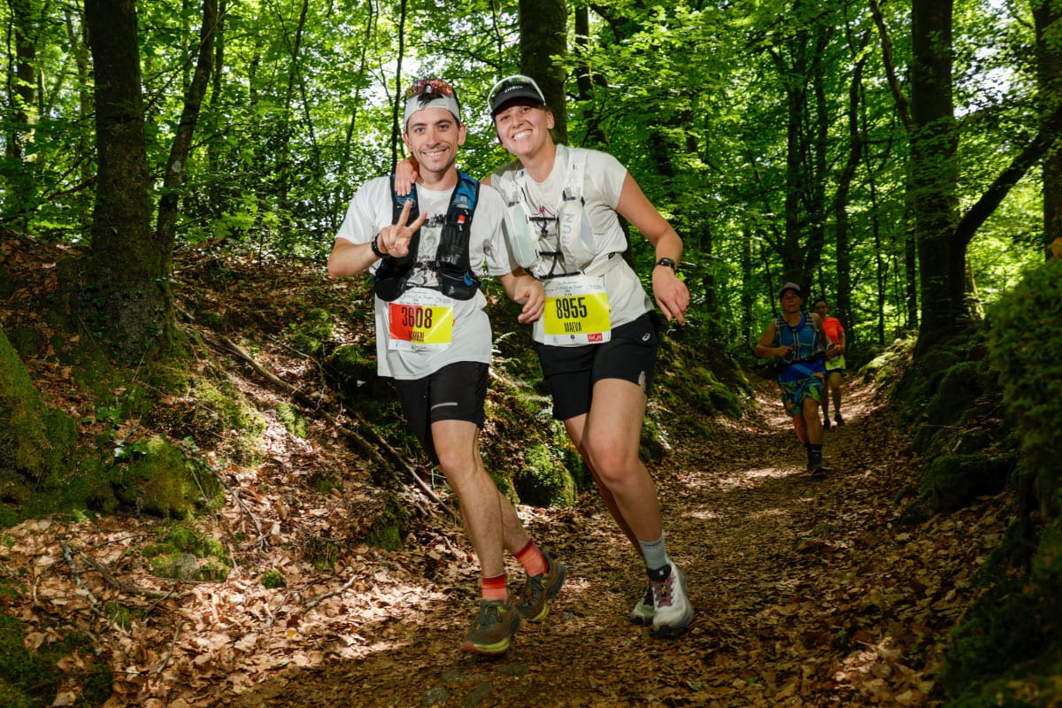 Participant pendant une épreuve des Gendarmes et les Voleurs de Temps
