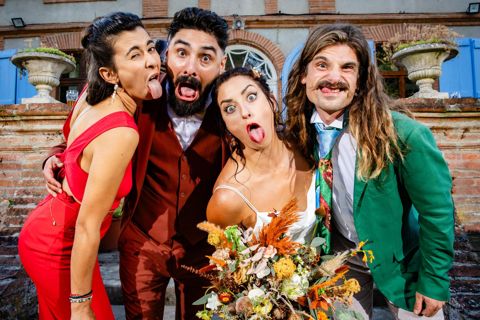 Reportage mariage à la Maison du Saula à Lafrançaise — ambiance festive